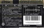 Compact Cassette: TDK  - SR-X 54