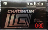 Compact Cassette: Philips Radiola - Chromium 60