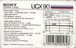 Compact Cassette: Sony  - UCX 90