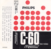 Compact Cassette Philips 60 Type I Normal 1971 Netherlands