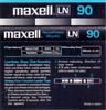 Compact Cassette: Maxell / Hitachi Maxell - LN 90