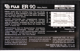 Compact Cassette: FUJI Fuji - ER 90