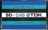 Compact Cassette: TDK  - SD 45