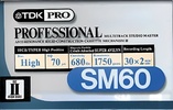 Compact Cassette: TDK  - Professional 60