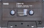 Compact Cassette: RAKS  - CD-X 90