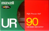 Compact Cassette: Maxell / Hitachi Maxell - UR 90