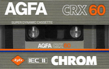 Compact Cassette: AGFA  - CRX 60