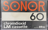 Compact Cassette: Unknown Sonor -  60