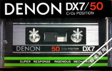 Compact Cassette: Nippon Columbia / Denon Denon - DX7 50