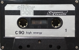 Compact Cassette: Unknown Silver Pon -  90