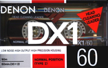 Compact Cassette: Nippon Columbia / Denon Denon - DX1 60