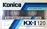 Compact Cassette:  Konica - KX-I 120