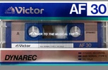 Compact Cassette Victor Dynarec AF 30 "AF-30BU" Type I Normal 1985 Japan