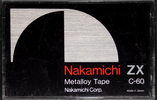 Compact Cassette:  Nakamichi - Metalloy 60