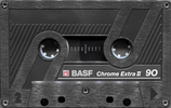 Compact Cassette: BASF  - Chrome Extra II 90