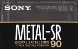 Compact Cassette: Sony  - Metal SR 90