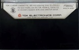 Compact Cassette: TDK  - KR Krom 60