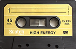 Compact Cassette: 3M Scotch - High Energy 45