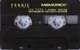 Compact Cassette: Unknown Memorex - dBS-X 60