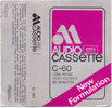 Compact Cassette:  Audio Magnetics -  60