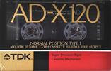 Compact Cassette: TDK  - AD-X 120