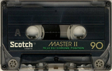 Compact Cassette: 3M Scotch - Master II 90