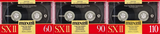 Compact Cassette: Maxell / Hitachi Maxell - SX II 60