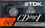 Compact Cassette: TDK  - CDing-I 60