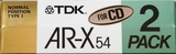 Compact Cassette: TDK  - AR-X 54