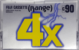 Compact Cassette: FUJI Fuji - Range 4X 90