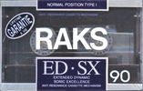 Compact Cassette: RAKS  - ED-SX 90