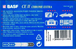 Compact Cassette: BASF  - CE II 60