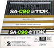 Compact Cassette: TDK  - SA 90