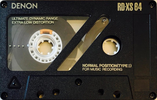 Compact Cassette: Nippon Columbia / Denon Denon - RD-XS 64