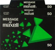 Compact Cassette: Maxell / Hitachi Maxell - Message 50