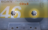 Compact Cassette: Sony  - CDix II 46