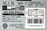 Compact Cassette: Maxell / Hitachi Maxell - XLI 74