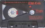 Compact Cassette: Taiyo Yuden Thats - EM-X 46