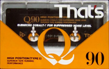 Compact Cassette: Taiyo Yuden Thats - Q 90