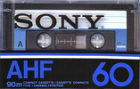 Compact Cassette: Sony  - AHF 60