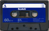 Compact Cassette: Nippon Columbia / Denon Scotch - BX 60