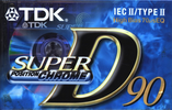 Compact Cassette: TDK  - Super D 90