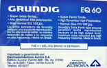 Compact Cassette:  Grundig -  60