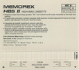 Compact Cassette: Sunkyong Magnetic Limited (SKM) Memorex - HBS II 90