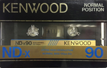 Compact Cassette:  Kenwood - ND-x 90