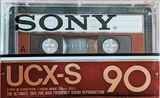 Compact Cassette Sony UCX-S 90 Type II Chrome 1982 USA