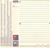 Compact Cassette: AGFA  - Stereochrom 90+6