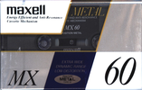 Compact Cassette: Maxell / Hitachi Maxell - MX 60