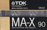 Compact Cassette: TDK  - MA-X 90