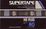 Compact Cassette: Unknown SUPERTAPE - HB Plus 60